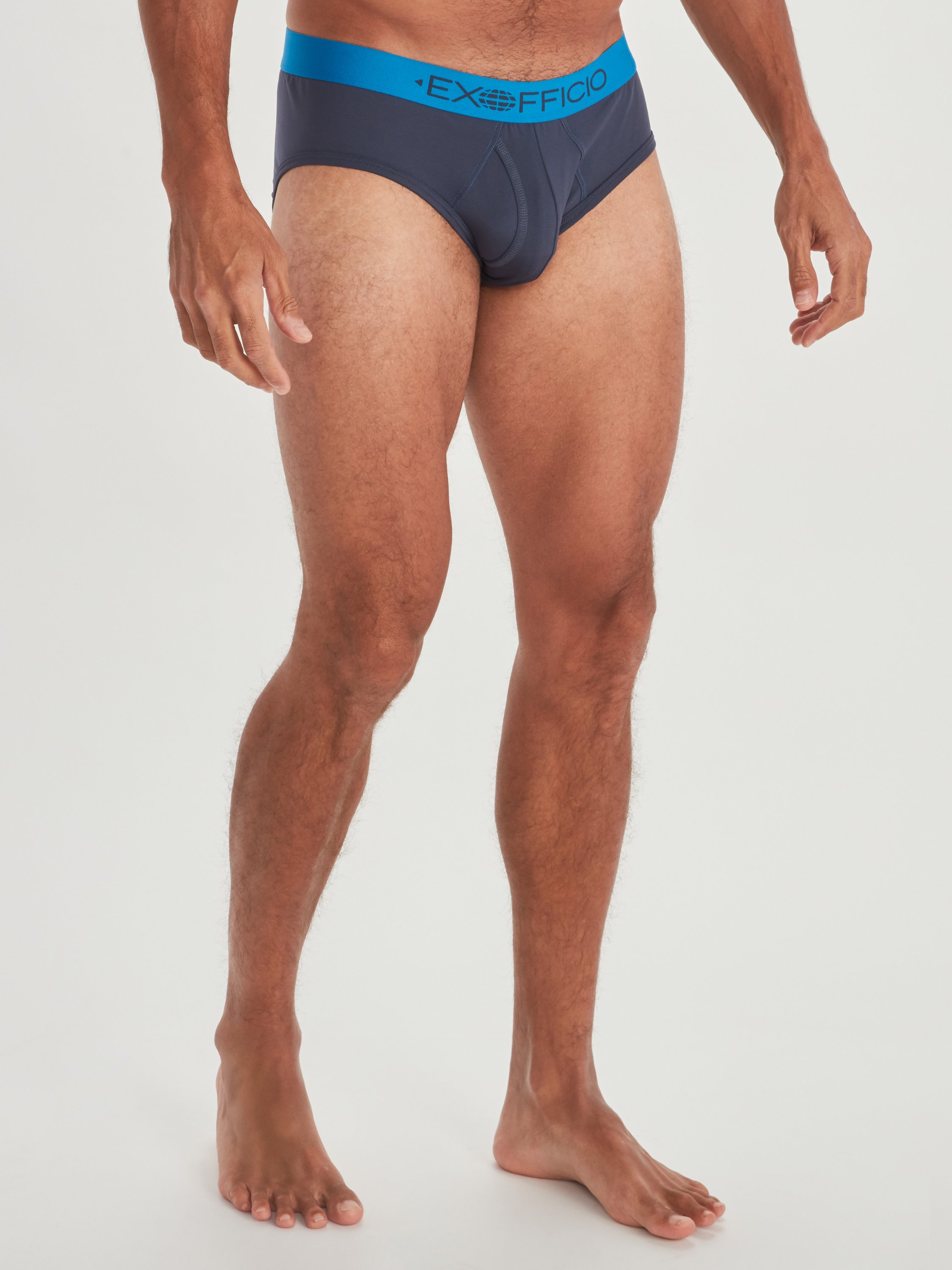 Exofficio Men Give-N-Go Sport Mesh 6 Boxer Brief W/ FLY Navy US size M-2XL  - Ultimate Encounter