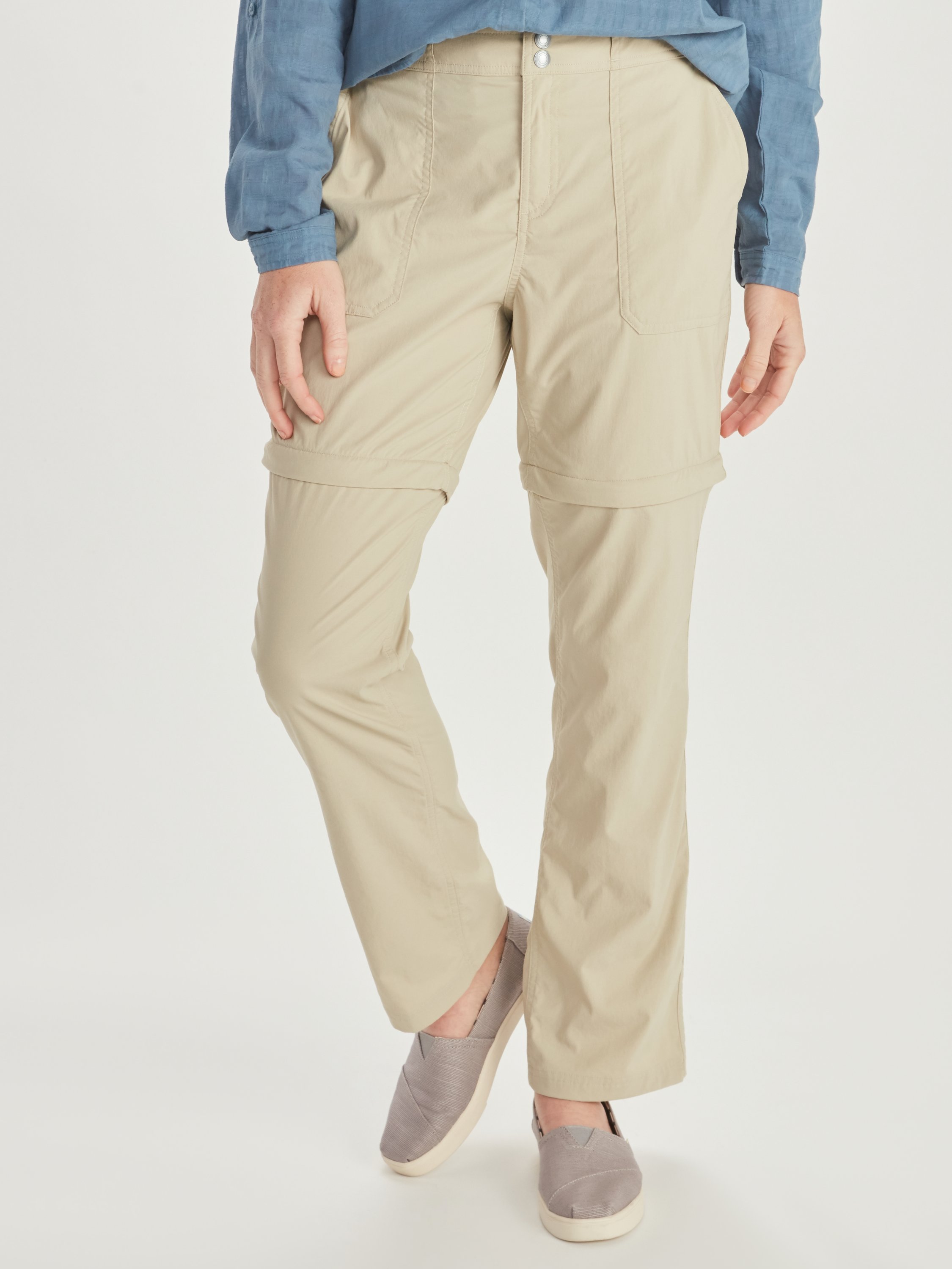 Convertible Hiking Pants with Belt