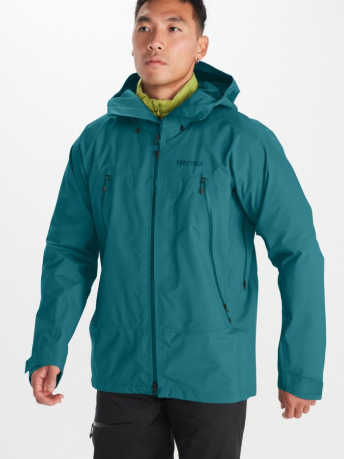 Marmot Lightweight Jacket Gray Size XS Windbreaker Hooded Light Rain Coat